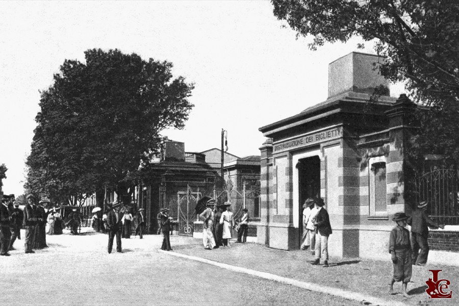 Acque della Salute - Biglietteria e ingresso principale - 1906