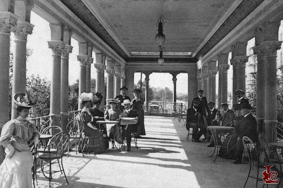 Acque della Salute - Il loggiato - 1906