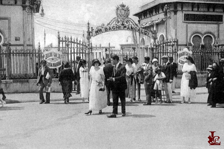 Bagni Pancaldi - Ingresso - 1920