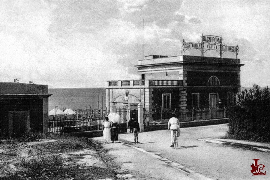 Bagni Roma - ingresso 1927