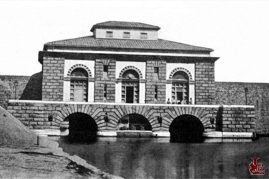 Dogana d'Acqua - lato interno - 1905