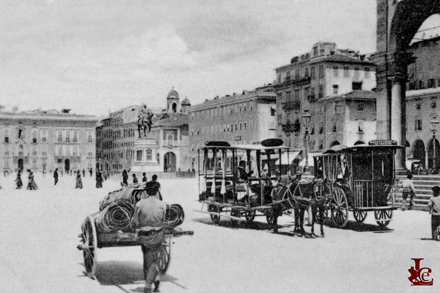 Piazza Vittorio Emanuele - 1880