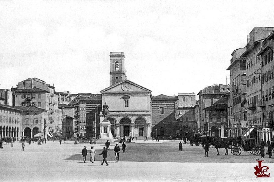 Piazza Vittorio Emanuele - Il Duomo - 1898