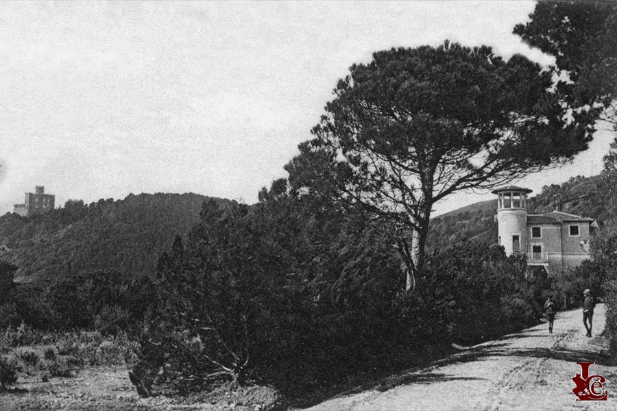 Quercianella - Via Pascoli - 1920