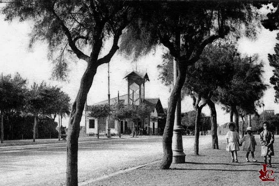 Ardenza - Viale e Chalet Garibaldi - 1910