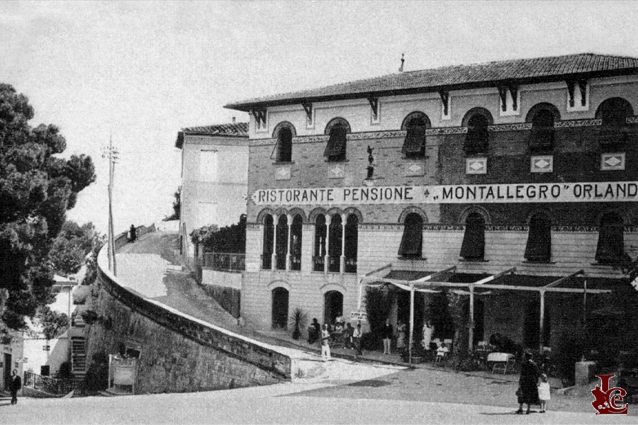 Montenero - Via Giorgio Byron - Pensione Orlandi - 1920