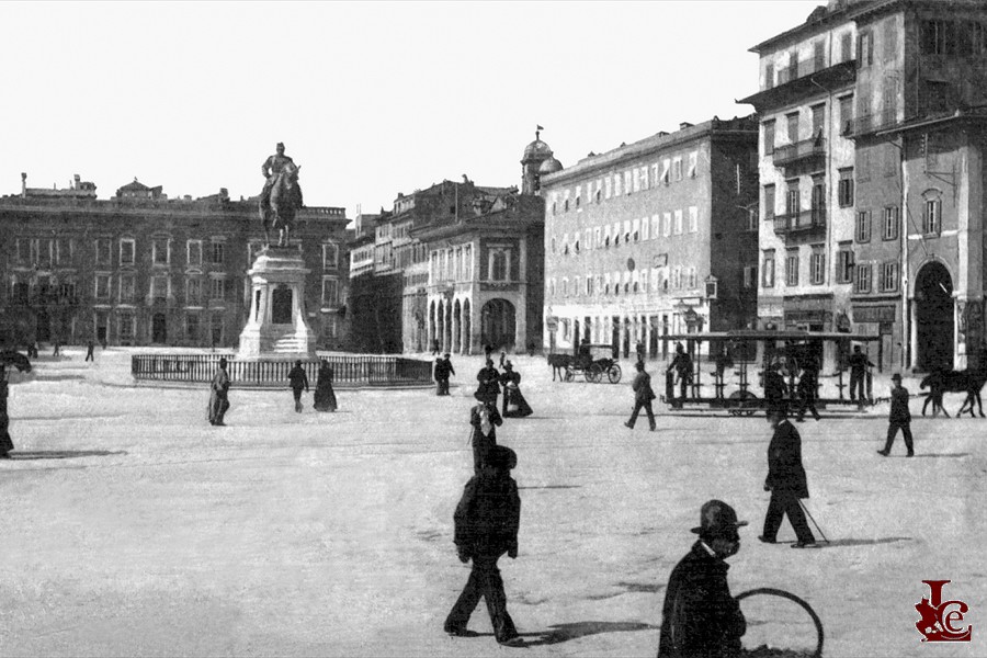 Piazza Vittorio Emanuele - 1895