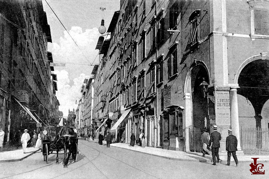 Via Vittorio Emanuele - Cancellata della Gran Guardia - 1910