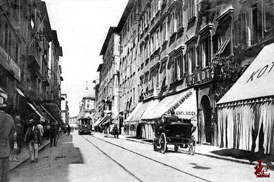 Via Vittorio Emanuele lato mare - 1910
