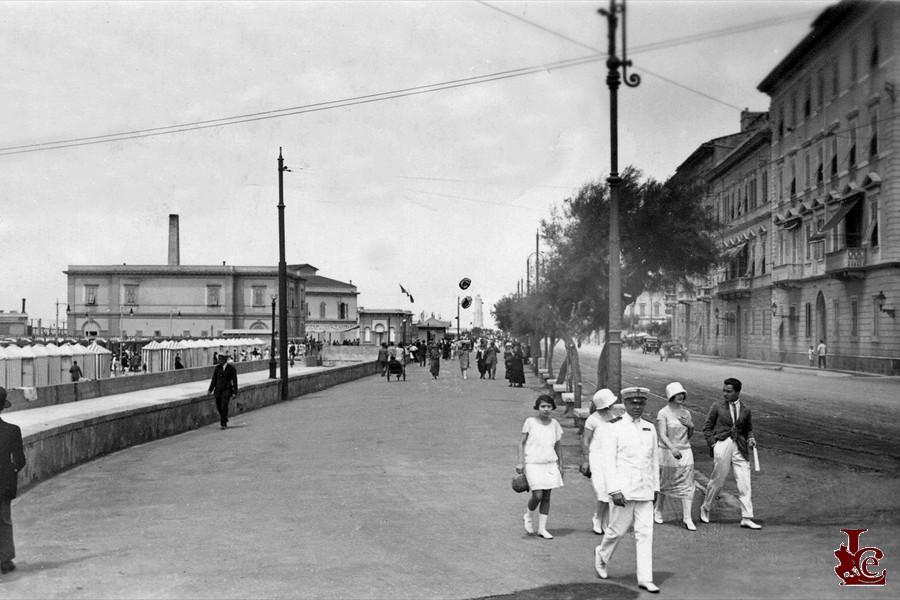 Viale Regina Margherita - Bagni Pancaldi - 1928