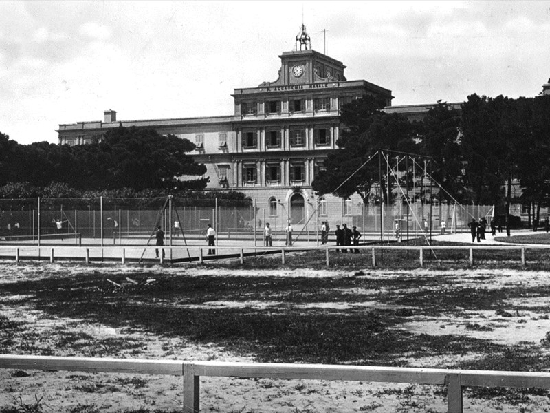 Accademia Navale - Campi da Tennis - 1930