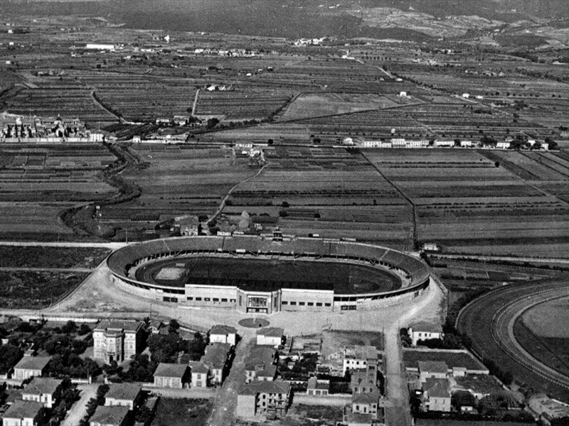 Ardenza - Panorama dello Stadio - 1940