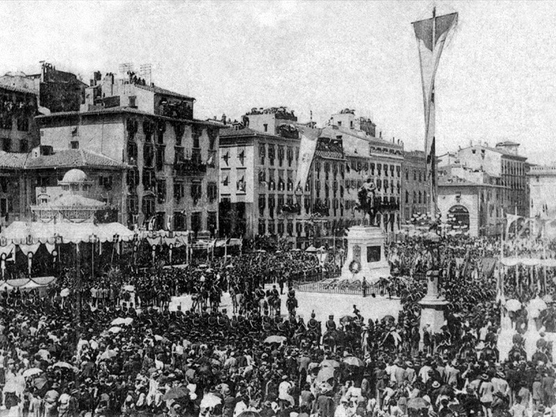 Inaugurazione monumento a Vittorio Emanuele - 1892