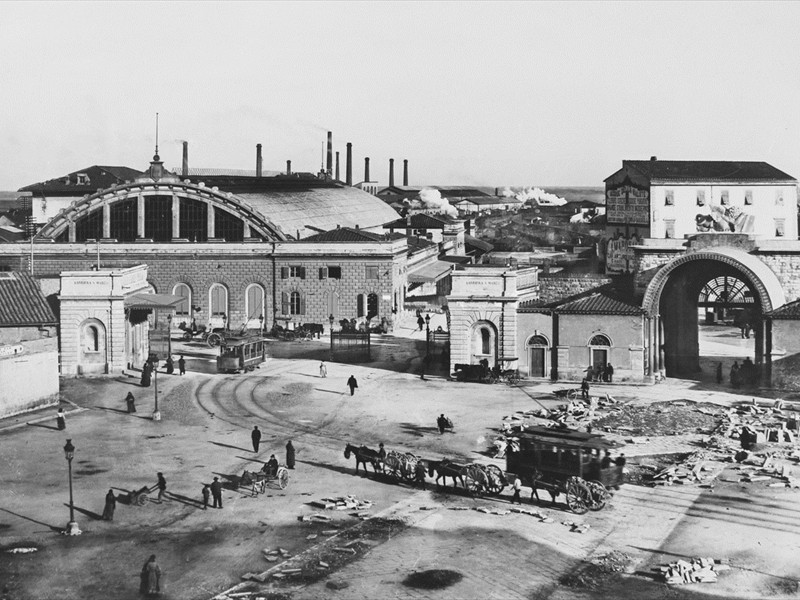 Stazione San Marco e Porta San Marco - 1898