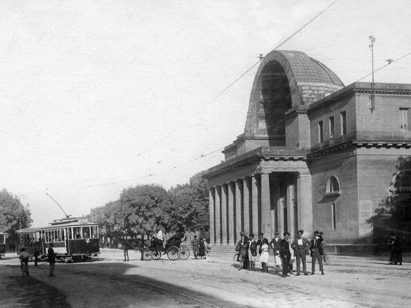 Viale degli Acquedotti e Cisternone - 1908